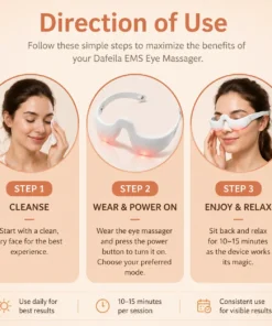 Dafeila® EMS Microcurrent Eye Massager